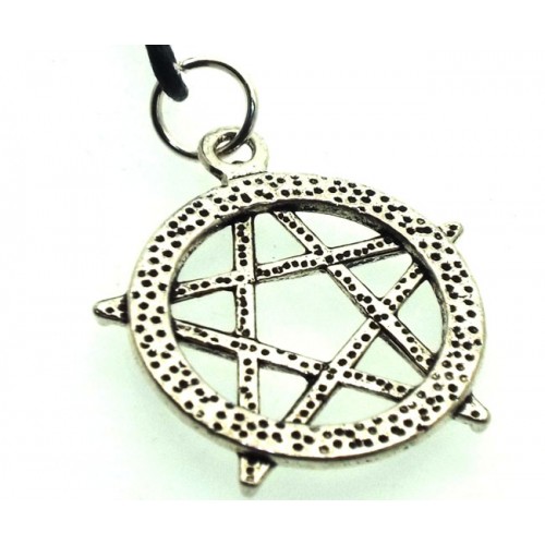 Silver Plated Pentacle Pendant